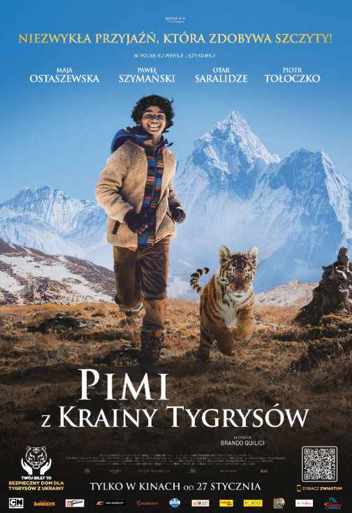 Plakat filmu Pimi z krainy tygrysów